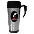 Cincinnati Bearcats Diamond Plate Travel Mug - NCAA College Athletics Fan Shop Accessories