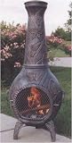 Oakland Living 53 inch Butterfly with Grill Chimenea