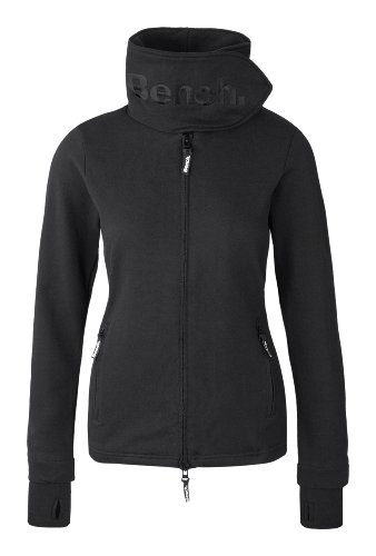 Bench Damen Sweatjacke FAST FORWARD FUNNEL NECK - C, black, M, BLEA1101C Bench Damen Sweatjacke FAST FORWARD FUNNEL NECK - C, black, M, BLEA1101C