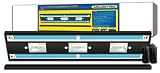 Coralife Aqualight Pro Metal Halide Aquarium Light Fixture, 3X150W HQI & 4X96W Compact Fluorescents, 72 inch