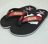 Houston Astros MLB Contoured Flip Flop Sandals