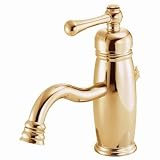 Danze D221016PBV Opulence Lavatory Faucet Polished Brass