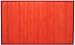 Laser Printed Split Bamboo 2' x 3' Rouge Red Veranda Rug
