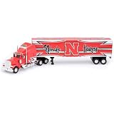 Nebraska Cornhuskers 2007-08 NCAA Peterbilt Tractor-Trailer Die Cast