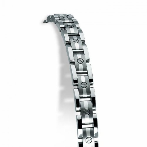 REVV, Titanium and Stainless Steel Men's Bracelet
