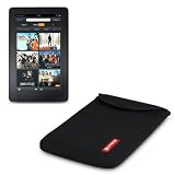 Shocksock Black Neoprene Pouch Case For Amazon Kindle Fire(not Fire HD)by SHOCKSOCK