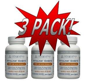 Vitaline CoQ10 (200 mg)  Vitamin E - Maple Nut