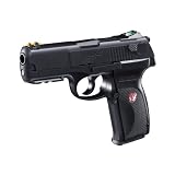 ShoXx.� Set (P18): RUGER P345 schwarz Kal. 6 mm Softair Co2 Pistole (2.5637) mit ca. 2,8 Joule !! + 4.000 Umarex Plastik BB im Beutel + 10 Co2 Kapseln + 100 ShoXx.� shoot-club Zielscheiben + Trichter Kugelfangvon "shoot-club, ruger, umarex"