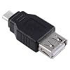 eForCity USB 2.0 A to Micro B Female / Male Adaptor