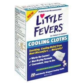 Little Fevers Cooling Cloths For Infants & Children - 20 ea