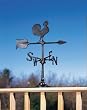 Black 24" Rooster Accent Weathervane