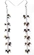Tiger Eye Earrings Sterling Silver Jewelry 4.25 inches (ers143)