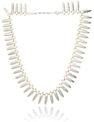 GURHAN "Sunflower" Silver with Gold Connecting Link Necklace