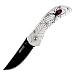 M-Tech Spider, Silver Aluminum Handle, Plain