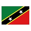 St. Kitts-Nevis 3ft x 5ft Nylon Flag