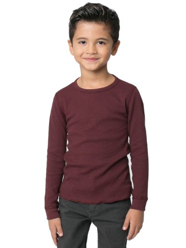 American Apparel Kids Thermal Long Sleeve T-Shirt