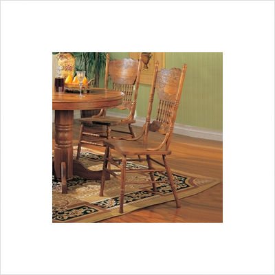 Wildon Home 5275AN Molina Side Chair in Light Oak