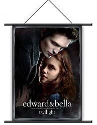 Twilight Edward Cullen and Bella Wall Scroll A
