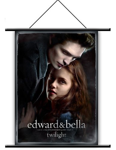Childrens Toyshop  Toys : Twilight "Edward and Bella" Wall Scroll