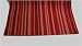 Fiesta Scarlet Jubilee Stripe Table Runner 13 X 72