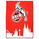 1.FC Köln Fleecedecke Stadt- Silhouette