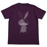 京騒戯画 パクパク&げじげじTシャツ マットパープル サイズ:S