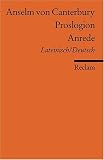 Proslogion / Anrede