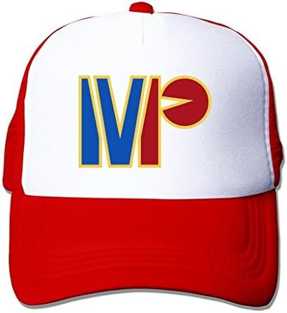 BYPGLT Logo For Manny Pacquiao Adjustable Printing Mesh Cap Snapback Unisex Custom Hats Red