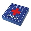 JOHNSON & JOHNSON Industrial First Aid Kit for 50 People, 225 Pieces, Metal Case