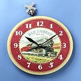 Vintage Locomotive Wall Clock