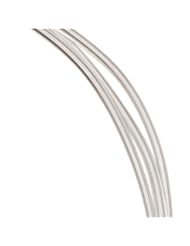 Art and Craft Supply: 1 Oz. (3 Ft.) 99.9% Fine Silver Wire 12 Gauge Round Dead Soft - Beadaholique
