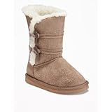 オールドネイビー OLD NAVY/ スエード トグルブーツ for ベビー ブラウン トープ シューズ 15cm【並行輸入】