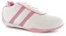 Sports Image "Relay" Girls Lace Trainers - White/Pink/Silver