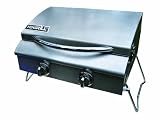 Nexgrill 820-0015 2 Burner Table Top Gas Grill with Tank Regulator
