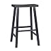 International Concepts 1S37-683 29-Inch Saddle Seat Barstool, Black