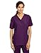 WonderWink Womens Origins Bravo V-Neck Top Medical Scrubs Shirt, Eggplant, Medium US