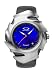Oakley BLADE II Brushed/Blue/Black Rubber Watch