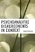 Psychoanalytic Disagreements in Context
