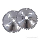 Power Tool Accessories Circular Saw Blades TCT Circular Saw Blades 2pk 250 x 30 25, 20, 16mm rings Circular saw blades suitable for hardwood, softwood, chipboards and other composite materials. Hardened and strengthened to ensure a long life. 1 x 40 tooth and 1 x 60 tooth blades. Power Tool Accessories Circular Saw Blades TCT Circular Saw Blades 2pk 250 x 30 25, 20, 16mm rings Circular saw blades suitable for hardwood, softwood, chipboards and other composite materials. Hardened and strengthened to ensure a long life. 1 x 40 tooth and 1 x 60 tooth blades. tooth. tool suitable strengthened softwood rings power materials LONG life hardwood Hardened ensure composite circular chipboards Blades Accessories 16mm
