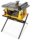 DEWALT DW744X 10 Inch Jobsite Table Saw - 24 1/2 Inch Max Rip Capacity