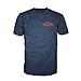 Official Berkley Mens Cotton Double Basic Logo Graphic Printed Short Sleeve T-shirt