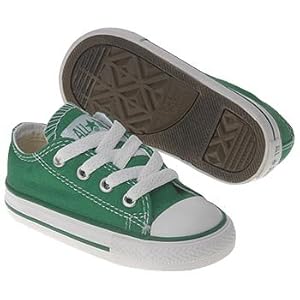 Converse Chuck Taylor All Star Lo Top Toddlers Kelly Green Canvas Shoes 7j792