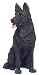 Figurine German Shepherd Collectible Dogs Hand Painted Resin