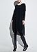 ELLAZHU Women Hi Low Long Sleeve Long Blouse Loose Dress WO52