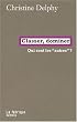Classer, dominer : Qui sont les autres ?