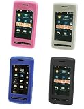 Premium Silicone Soft Rubber Cover Case for AT&T LG Vu / CU920 / CU915 (Choose from Black, Blue, Clear, Pink)