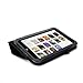 GMYLE(R) Black PU Leather Slim Folio Magnetic Flip Stand Case Cover with Sleep/Wake Function for Barnes & Noble Nook HD 7