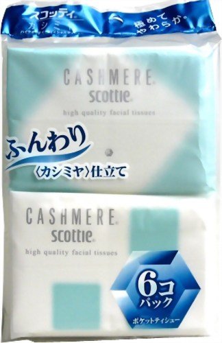 スコッティ カシミア ポケット 20枚*6パック