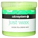 SALON SYSTEM JUST WAX GREEN TEA CREME WAX 450G