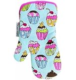 Ritz Kitchen Wears Print Thumb Mitt, Cupcakes
